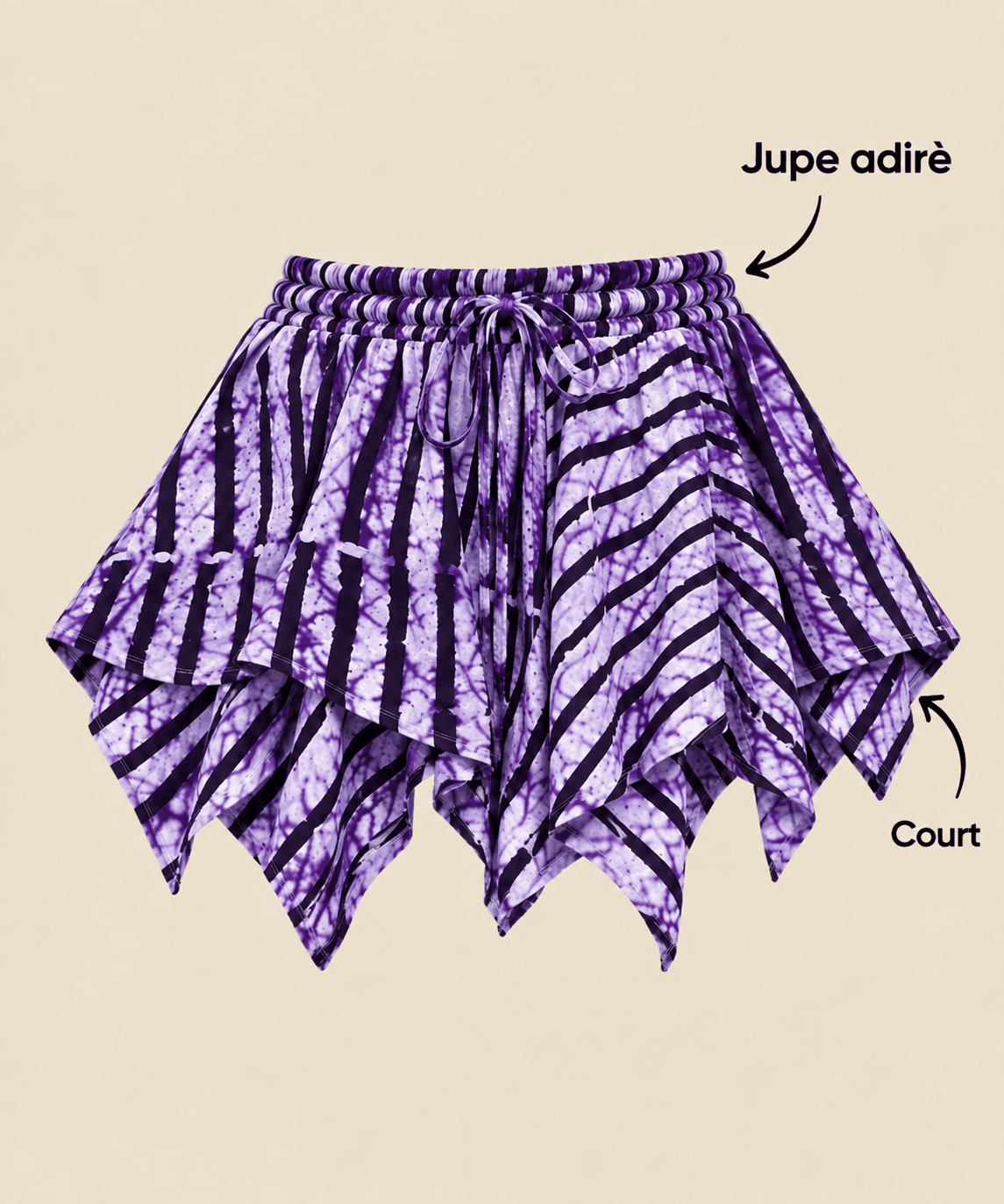 Jupe violette