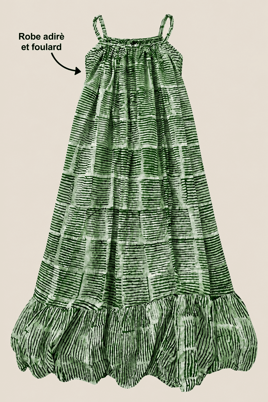 Robe verte
