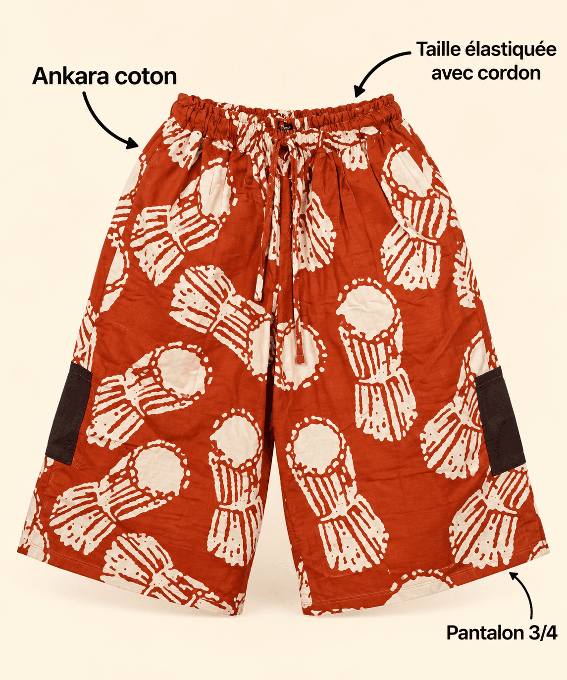 Pantalon marron